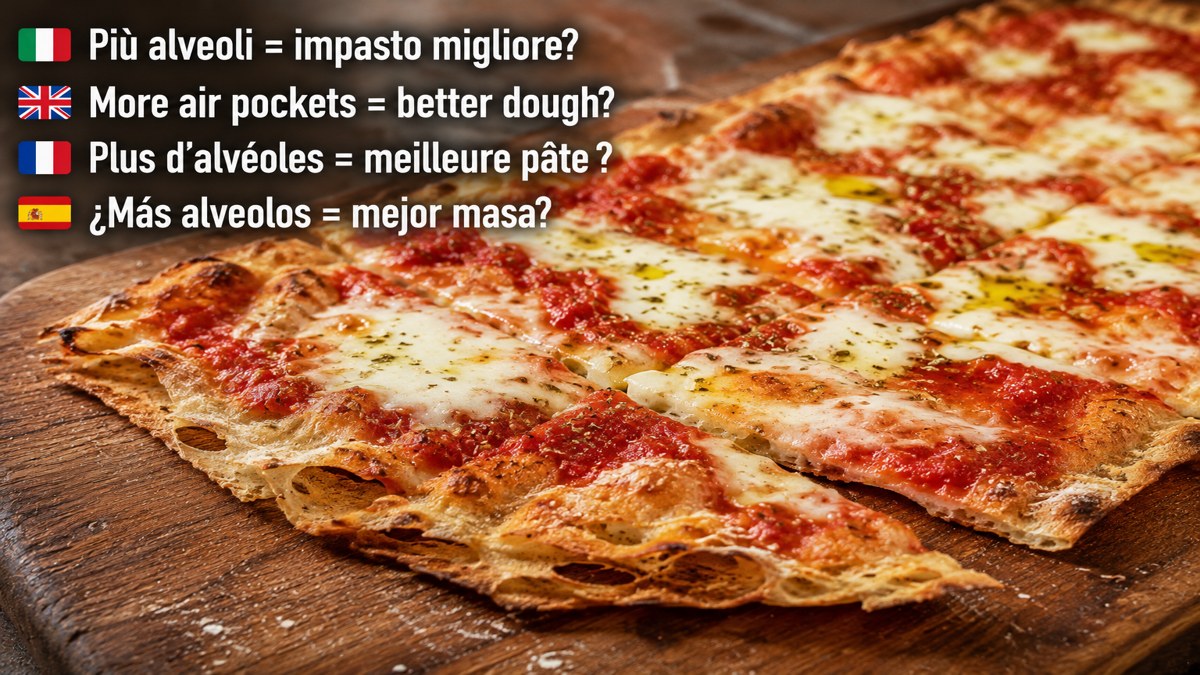 Più alveoli significa impasto migliore?