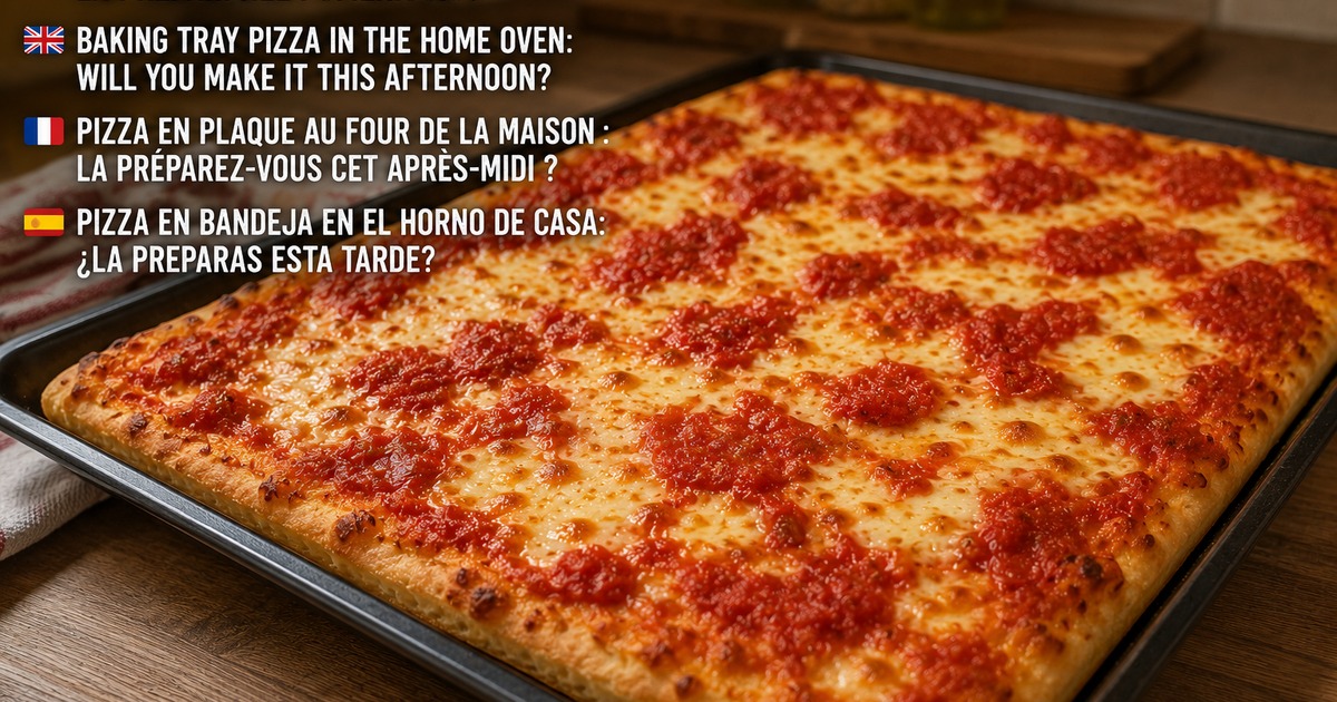 Pizza in teglia nel forno di casa: equilibrio per il massimo risultato